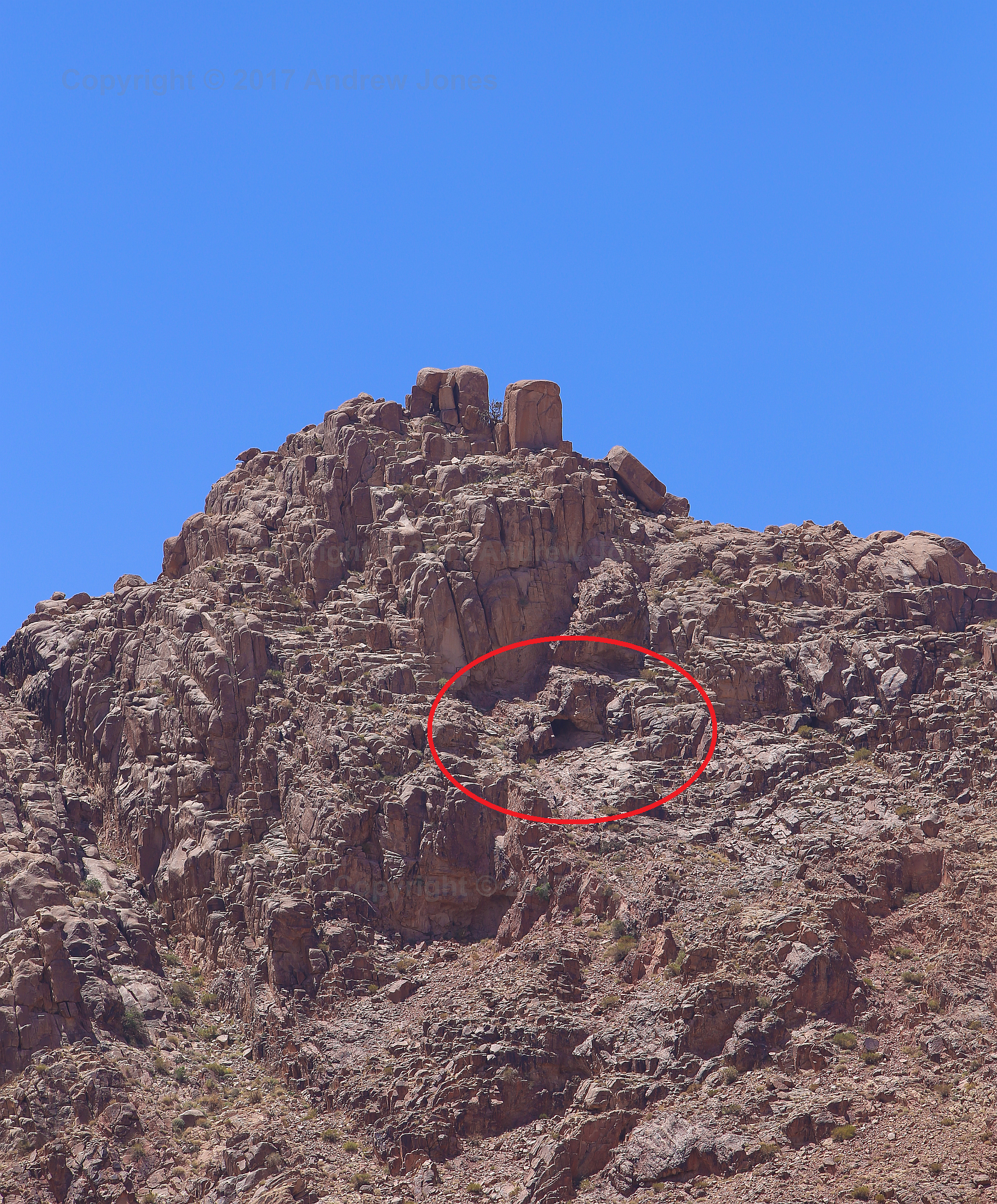 cave of elijah on mount sinai
