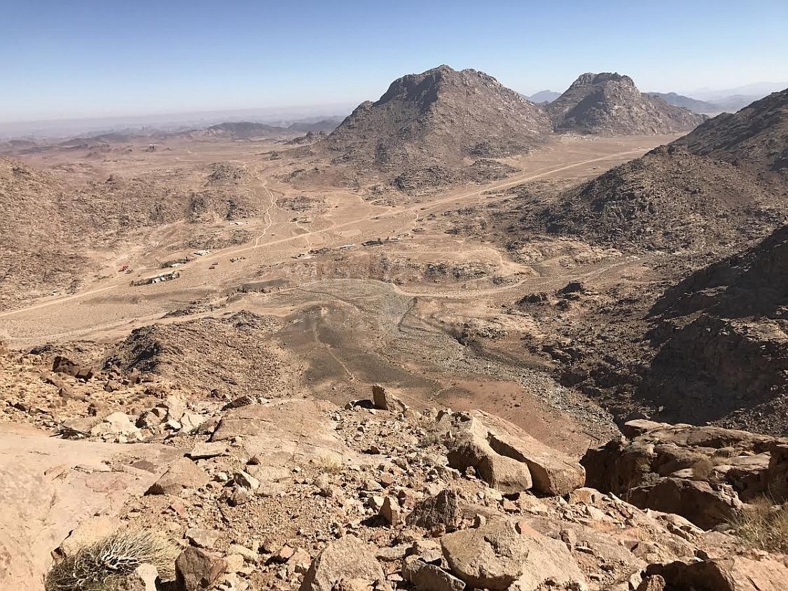 jabal maqla cave of elijah