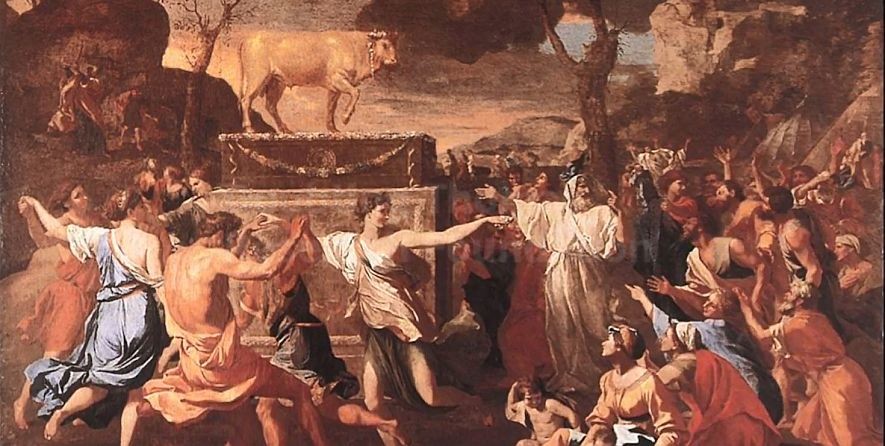 golden calf painting