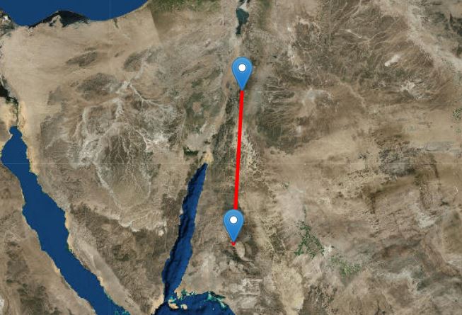 jabal maqla to petra kadesh