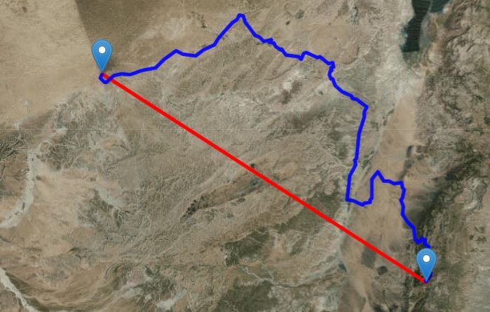 kadesh qudeirat to petra