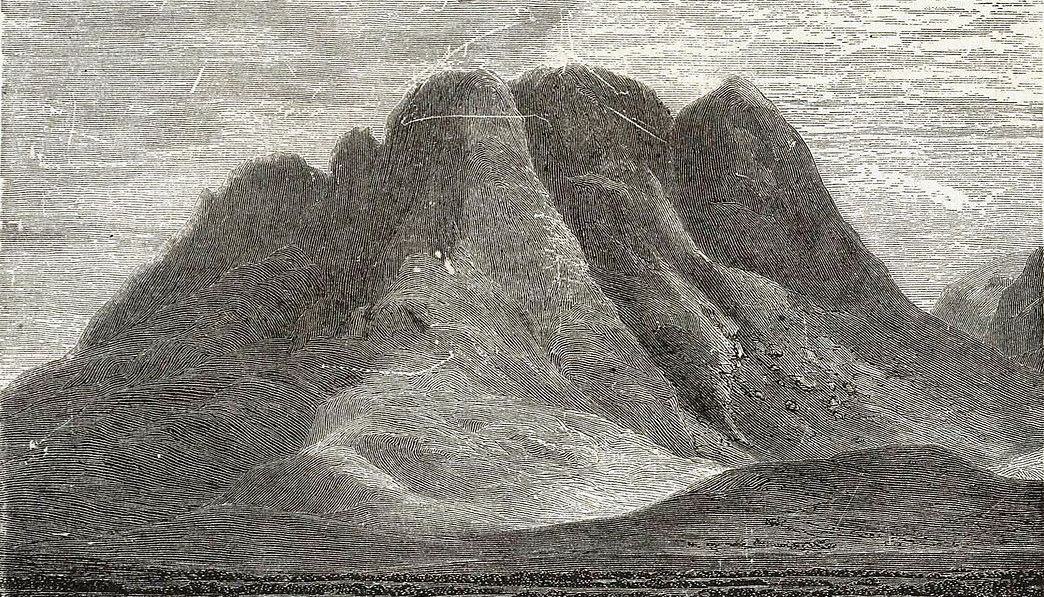 jebel sin bishar mount sinai